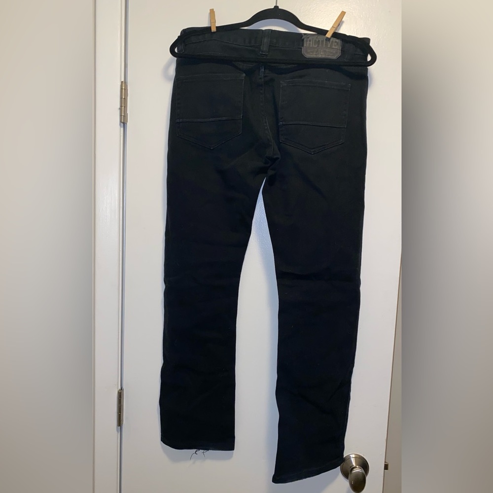 Vintage Active Reform Slimmed Down Classic Fit Black Mens Jeans Size 32